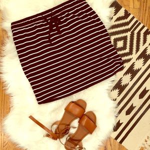 GAP M striped cotton skirt. EUC.